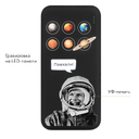 Внешний аккумулятор с подсветкой Люче (Luce) 10000 mAh, черный для нанесения логотипа