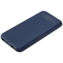 Внешний аккумулятор с подсветкой Люче (Luce) 10000 mAh, синий для нанесения логотипа