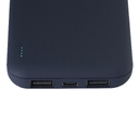 Внешний аккумулятор с подсветкой Люче (Luce) 10000 mAh, синий для нанесения логотипа