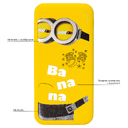 Внешний аккумулятор с подсветкой Люче (Luce) Lemoni 10000 mAh, желтый для нанесения логотипа