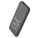 Внешний аккумулятор с подсветкой Люче (Luce) 10000 mAh, серый для нанесения логотипа