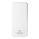 Внешний аккумулятор с подсветкой Люче (Luce) 10000 mAh, белый для нанесения логотипа