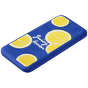 Внешний аккумулятор с подсветкой Люче Ультрамарин (Luce Ultramarine) 10000 mAh, ярко-синий для нанесения логотипа