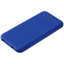Внешний аккумулятор с подсветкой Люче Ультрамарин (Luce Ultramarine) 10000 mAh, ярко-синий для нанесения логотипа