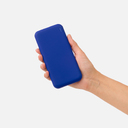 Внешний аккумулятор с подсветкой Люче Ультрамарин (Luce Ultramarine) 10000 mAh, ярко-синий для нанесения логотипа