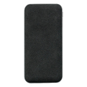 Внешний аккумулятор Ин Велюр (In Velour) 10000 mAh, черный для нанесения логотипа