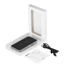 Внешний аккумулятор Ин Велюр (In Velour) 10000 mAh, черный для нанесения логотипа