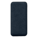 Внешний аккумулятор Ин Велюр (In Velour) 10000 mAh, синий для нанесения логотипа