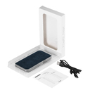 Внешний аккумулятор Ин Велюр (In Velour) 10000 mAh, синий для нанесения логотипа
