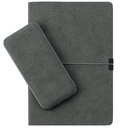 Внешний аккумулятор Ин Велюр (In Velour) 10000 mAh, серый для нанесения логотипа
