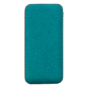 Внешний аккумулятор Ин Велюр (In Velour) 10000 mAh, бирюзовый для нанесения логотипа