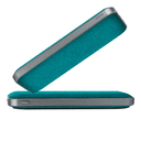 Внешний аккумулятор Ин Велюр (In Velour) 10000 mAh, бирюзовый для нанесения логотипа