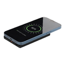 Внешний аккумулятор Атлантис (Atlantis) PD 5000mAh с функцией беспроводной зарядки 15W, черный для нанесения логотипа