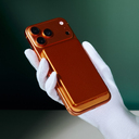 Внешний аккумулятор Атлантис (Atlantis) PD 5000mAh с функцией беспроводной зарядки 15W, оранжевый для нанесения логотипа