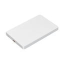 Внешний аккумулятор Атлантис (Atlantis) PD 5000mAh с функцией беспроводной зарядки 15W, серебряный для нанесения логотипа
