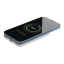 Внешний аккумулятор Атлантис (Atlantis) PD 5000mAh с функцией беспроводной зарядки 15W, серебряный для нанесения логотипа