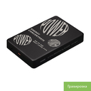 Внешний аккумулятор Атлантис Плюс PD (Atlantis PD Plus) 10000mAh с функцией беспроводной зарядки 15W, черный для нанесения логотипа