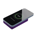 Внешний аккумулятор Атлантис Плюс PD (Atlantis PD Plus) 10000mAh с функцией беспроводной зарядки 15W, фиолетовый для нанесения логотипа