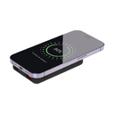 Внешний аккумулятор Ларго PD (Largo PD) 5000mAh с функцией беспроводной зарядки 15W, черный для нанесения логотипа