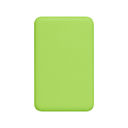 Внешний аккумулятор Ларго PD (Largo PD) 5000mAh с функцией беспроводной зарядки 15W, салатовый для нанесения логотипа