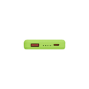 Внешний аккумулятор Ларго PD (Largo PD) 5000mAh с функцией беспроводной зарядки 15W, салатовый для нанесения логотипа