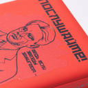 Внешний аккумулятор Ларго PD (Largo PD) 5000mAh с функцией беспроводной зарядки 15W, красный для нанесения логотипа