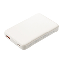 Внешний аккумулятор Ларго PD (Largo PD) 5000mAh с функцией беспроводной зарядки 15W, белый для нанесения логотипа