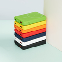 Внешний аккумулятор Ларго PD (Largo PD) 5000mAh с функцией беспроводной зарядки 15W, белый для нанесения логотипа
