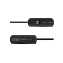 Внешний аккумулятор с подсветкой Риттер PD (Ritter PD) 10000mAh с функцией беспроводной зарядки 15W, черный для нанесения логотипа
