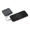 Внешний аккумулятор с подсветкой Риттер PD (Ritter PD) 10000mAh с функцией беспроводной зарядки 15W, серый для нанесения логотипа