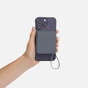 Внешний аккумулятор с подсветкой Риттер PD (Ritter PD) 10000mAh с функцией беспроводной зарядки 15W, серый для нанесения логотипа