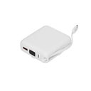 Внешний аккумулятор с подсветкой Риттер PD (Ritter PD) 10000mAh с функцией беспроводной зарядки 15W, белый для нанесения логотипа