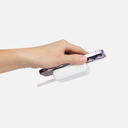 Внешний аккумулятор с подсветкой Риттер PD (Ritter PD) 10000mAh с функцией беспроводной зарядки 15W, белый для нанесения логотипа
