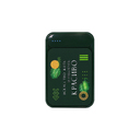 Внешний аккумулятор с подсветкой Старлайт PB (Starlight PB) 5000 mAh, зеленый для нанесения логотипа