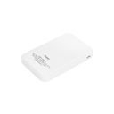 Внешний аккумулятор с подсветкой Старлайт PB (Starlight PB) 5000 mAh, белый для нанесения логотипа