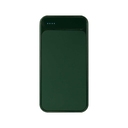 Внешний аккумулятор с подсветкой Старлайт Плюс PB (Starlight Plus PB) 10000 mAh, зеленый для нанесения логотипа