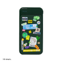 Внешний аккумулятор с подсветкой Старлайт Плюс PB (Starlight Plus PB) 10000 mAh, зеленый для нанесения логотипа