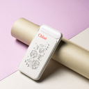 Внешний аккумулятор с подсветкой Старлайт Плюс PB (Starlight Plus PB) 10000 mAh, белый для нанесения логотипа