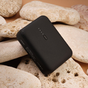 Внешний аккумулятор с функцией быстрой зарядки Формула (Formula) 10000 mAh, черный для нанесения логотипа