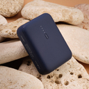 Внешний аккумулятор с функцией быстрой зарядки Формула (Formula) 10000 mAh, синий для нанесения логотипа