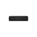 Внешний аккумулятор Юнион PD (Union PD) 10000mAh с функцией беспроводной зарядки 15W, черный для нанесения логотипа