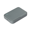 Внешний аккумулятор Юнион PD (Union PD) 10000mAh с функцией беспроводной зарядки 15W, серый для нанесения логотипа