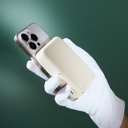 Внешний аккумулятор Юнион PD (Union PD) 10000mAh с функцией беспроводной зарядки 15W, бежевый для нанесения логотипа