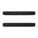 Внешний аккумулятор с подсветкой Анкор Плюс PD (Ancor PD Plus)10000 mAh, черный для нанесения логотипа
