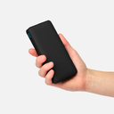 Внешний аккумулятор с подсветкой Анкор Плюс PD (Ancor PD Plus)10000 mAh, черный для нанесения логотипа