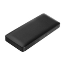 Внешний аккумулятор с цветной подсветкой Анкор Макс Плюс PD (Ancor PD Max Plus) 10000 mAh, черный для нанесения логотипа