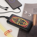 Внешний аккумулятор с цветной подсветкой Анкор Макс Плюс PD (Ancor PD Max Plus) 10000 mAh, черный для нанесения логотипа