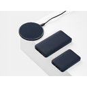 Внешний аккумулятор с подсветкой Анкор Плюс PD (Ancor PD Plus) 10000 mAh, синий для нанесения логотипа