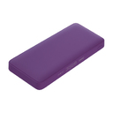 Внешний аккумулятор с подсветкой Анкор Плюс PD (Ancor PD Plus) 10000 mAh, фиолетовый для нанесения логотипа