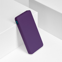 Внешний аккумулятор с подсветкой Анкор Плюс PD (Ancor PD Plus) 10000 mAh, фиолетовый для нанесения логотипа